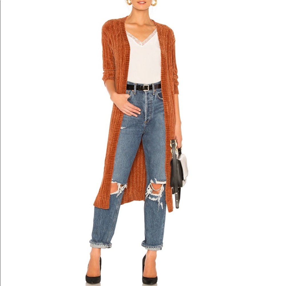 About Us Chenille Jacket